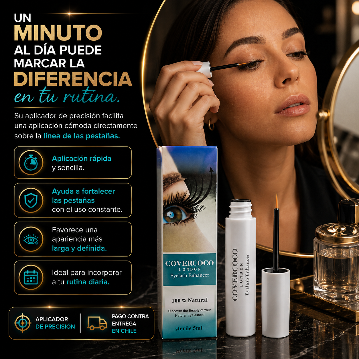 LashVive™ – Sérum Potenciador de Pestañas