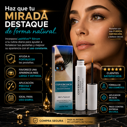 LashVive™ – Sérum Potenciador de Pestañas