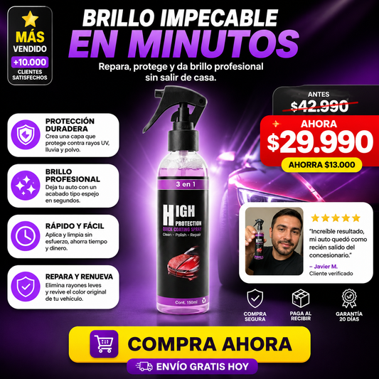 UltraShield Ceramic - Protege en una sola aplicación
