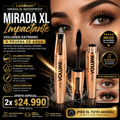2x1 LashBoom™ Mirada XL Waterproof