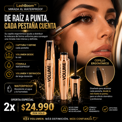 2x1 LashBoom™ Mirada XL Waterproof