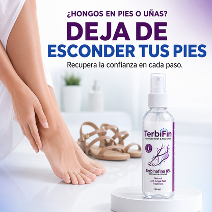TerbiFin™ PieLibre – Spray Intensivo para Pies y Uñas