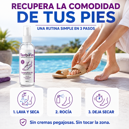 TerbiFin™ PieLibre – Spray Intensivo para Pies y Uñas