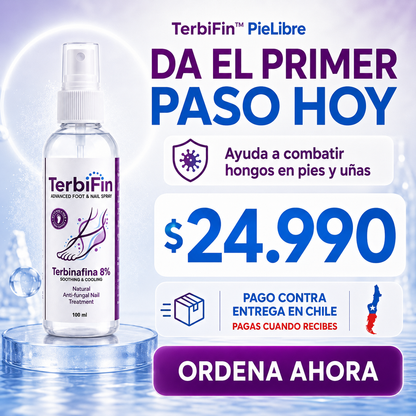 TerbiFin™ PieLibre – Spray Intensivo para Pies y Uñas